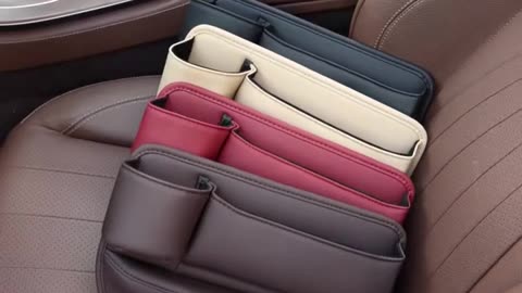 Car Seat Gap Organizer USB Charging Multifunction Crevice Storage Box