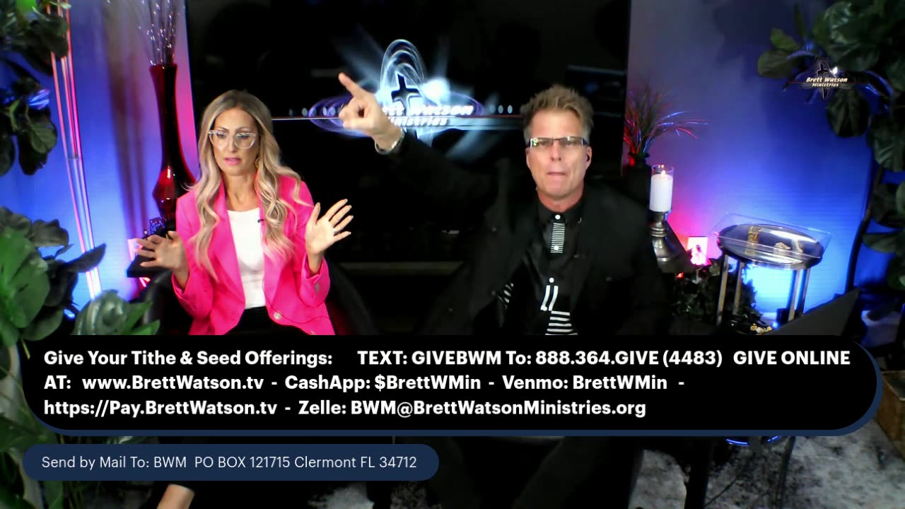 Miracles & Communion - PROPHECY! Dr Brett & Marianne Watson - Dr. Manuel Johnson