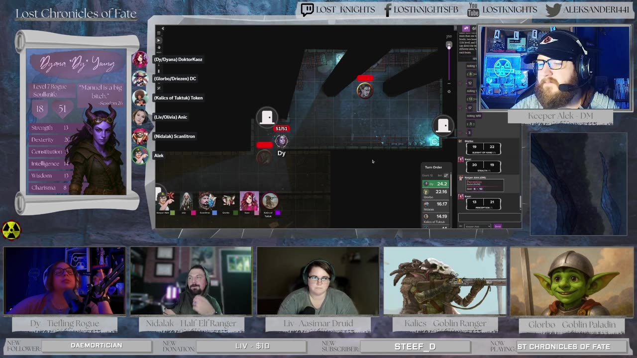 REPLAY Lost Knights D&D