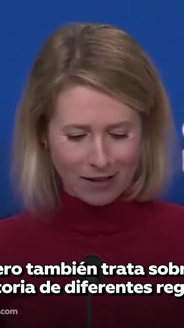 Kaja Kallas: "Seré muy inteligente"