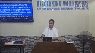 Answering Back to False Teachers - Jeremiah 28 (Baptist Preaching - Ph)