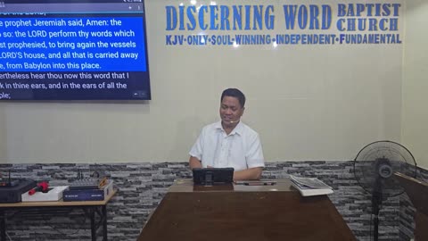 Answering Back to False Teachers - Jeremiah 28 (Baptist Preaching - Ph)