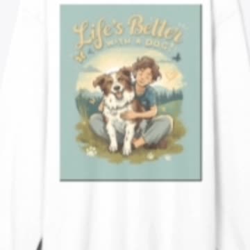 Life's Better With a Dog(Cool t-shirt) Use code: 👉(EARLYBIRD) at checkout for 10% off your order