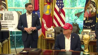 President Donald Trump Announces 2026 FIFA World Cup Draw with FIFA President and Key Officials - August 22, 2025