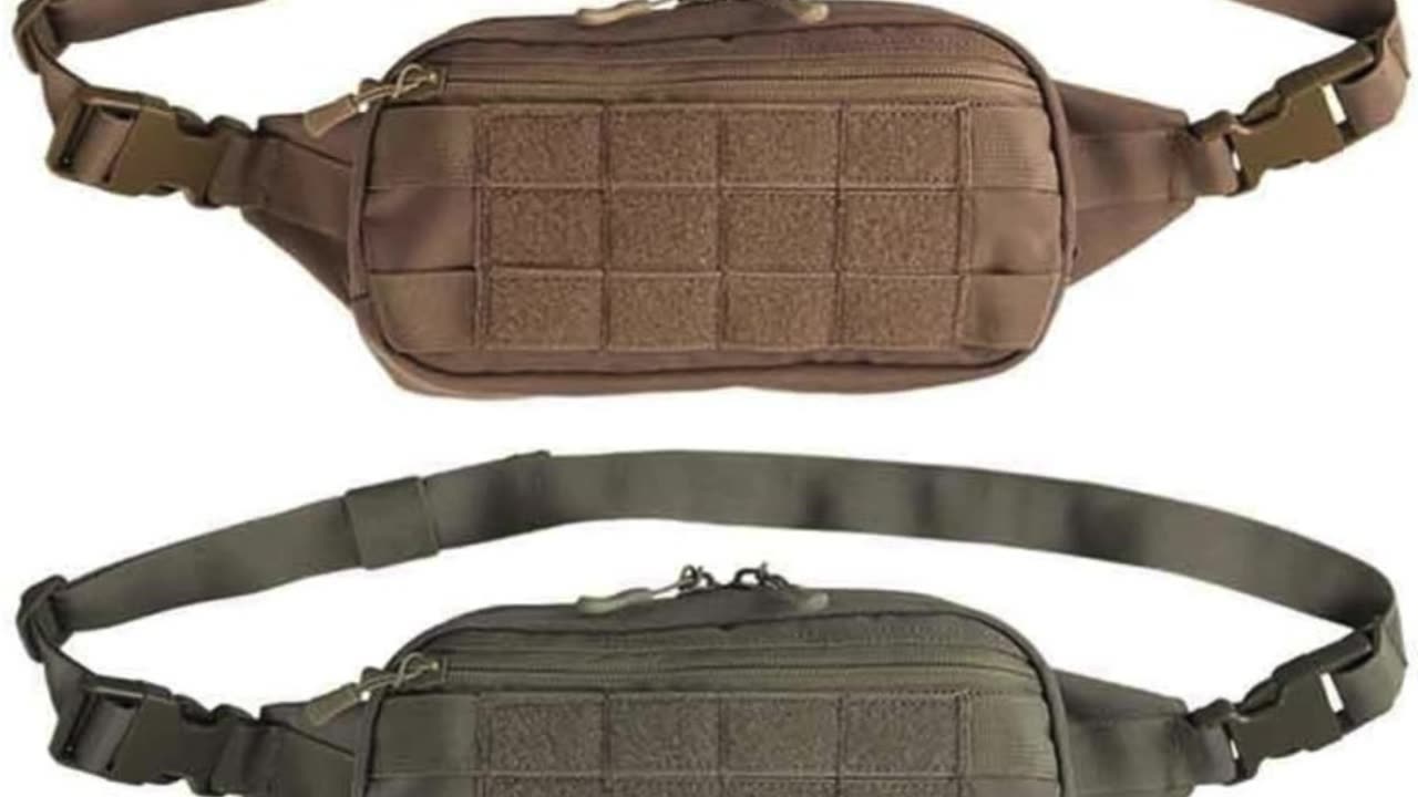 Bolsa cintura tática