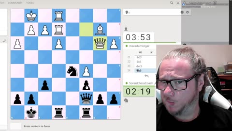 LIVE Chess with Soren