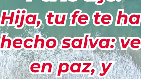 “Tu fe te ha sanado” macros 5:34.#shortvideo #shorts #youtubeshorts #ytshorts #youtube #yt #reels