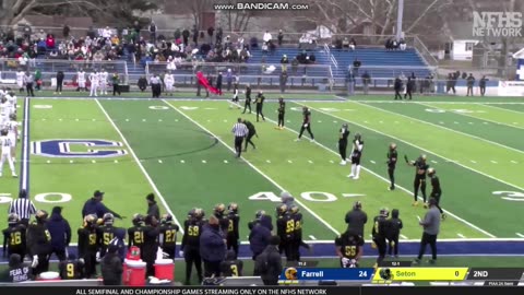 NOVEMBER 29 2025 HIGH SCHOOL FOOTBALL: FARRELL VS SETON LESALLE PART 9