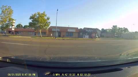 Roundtrip Drive From Levagood Area, Dbn; To Taj Cuisine Indian Pak Food, Garden City, MI, 8/31/25