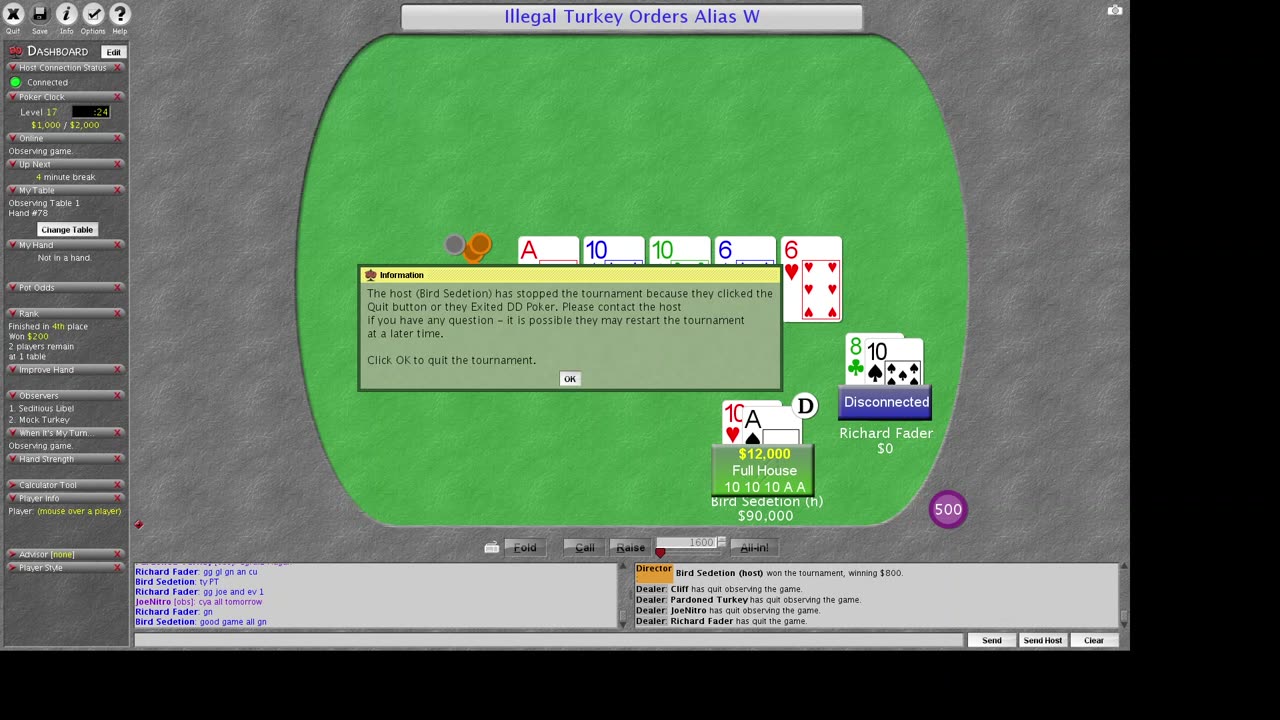 Thank you Hagan for the Action