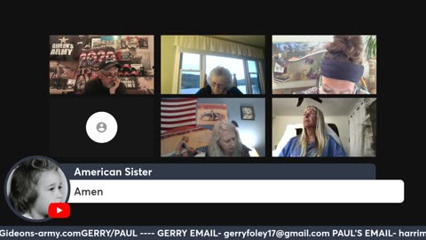 GIDEONS ARMY FRIDAY NIGHT LIVE SPECTACULAR PRAYER 5/23 @ 8PM EST