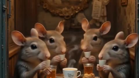 The Surreal World of Mouse Cafe
