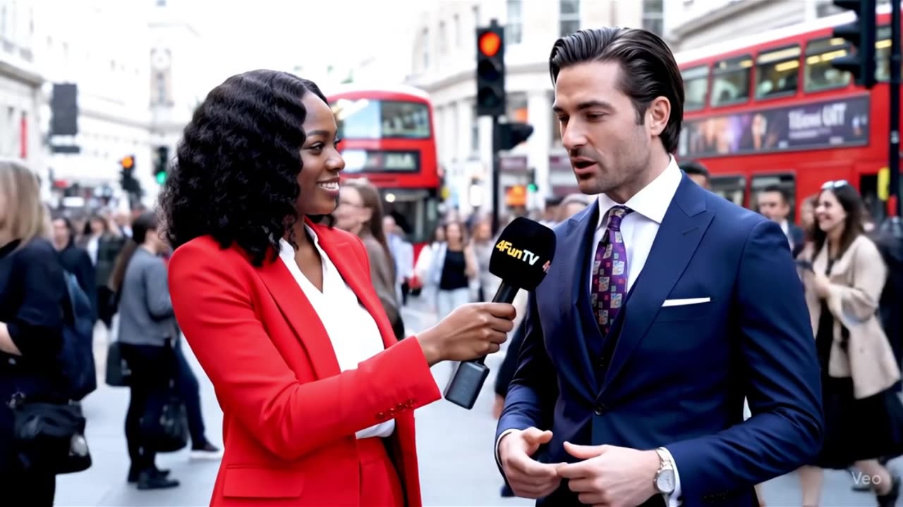 Funny London Street Interview on Oxford Street | Hilarious YouTube Video Reaction | 4FunTV #shorts