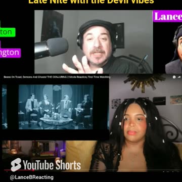 Lance B Reacting to Alanda Parkers The Conjuring 2 clip 2 #funny