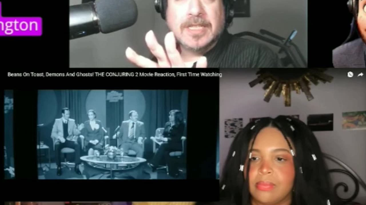 Lance B Reacting to Alanda Parkers The Conjuring 2 clip 2 #funny