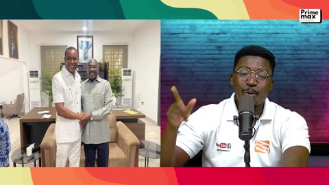 Chairman Wontumi pulls up at NPP headquarters a day after his release