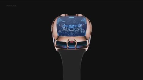 Mini W16 Engine in a Watch? Bugatti Chiron Timepiece Revealed!