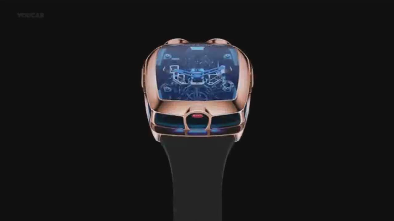 Mini W16 Engine in a Watch? Bugatti Chiron Timepiece Revealed!