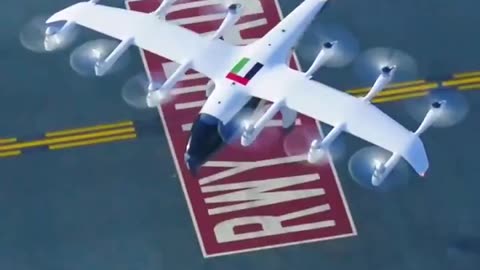 THE ARCHER AIR TAXI IS AN ALL ELECTRIC FLYING VEHICLE THAT TAKES OFF & LANDS VERTICALLY