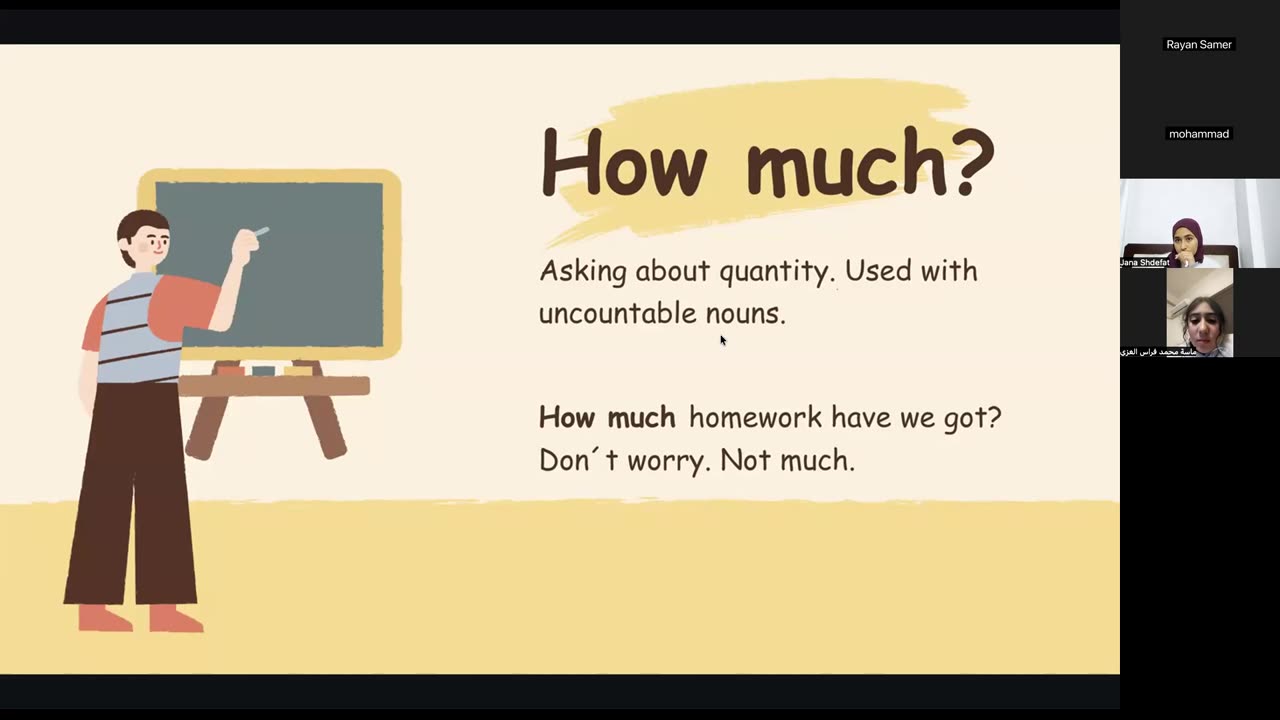 Forming questions Class (13)