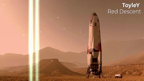 'Red Descent' from ‘Olympus Mons’ Album by ToyleY [22 of 46]