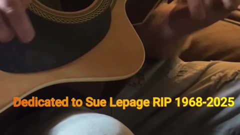 Krow J Chaplin express's a loss in familywith guitar blues