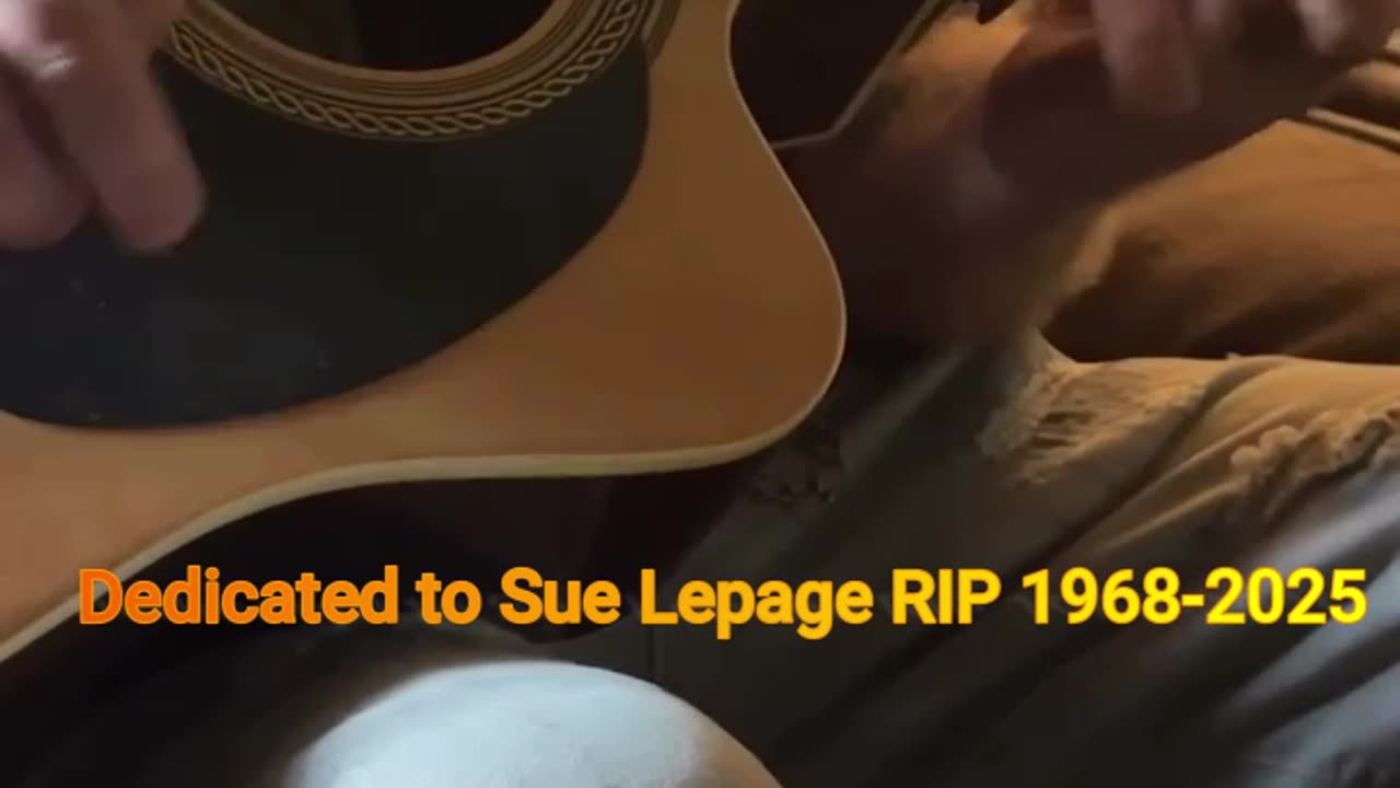 Krow J Chaplin express's a loss in familywith guitar blues