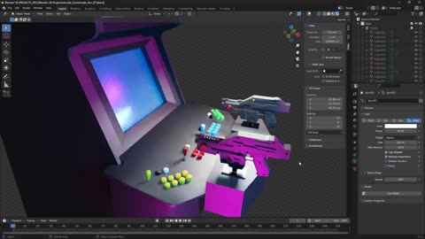 Designing the Support for the Arcade Guns