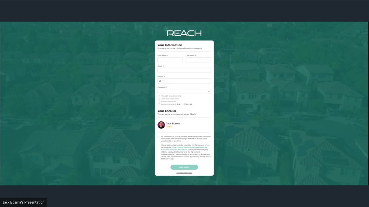 REACH Solar Enrollments Needed