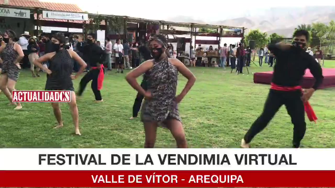 Festival de la vendimia (virtual) desde Vítor - Arequipa Perú