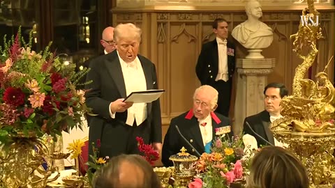 Trump Welcomed By King Charles for Lavish State Dinner in England