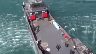 Nuke Pissrael - Joint Iranian and Russian Naval Drill in the Gulf of Oman