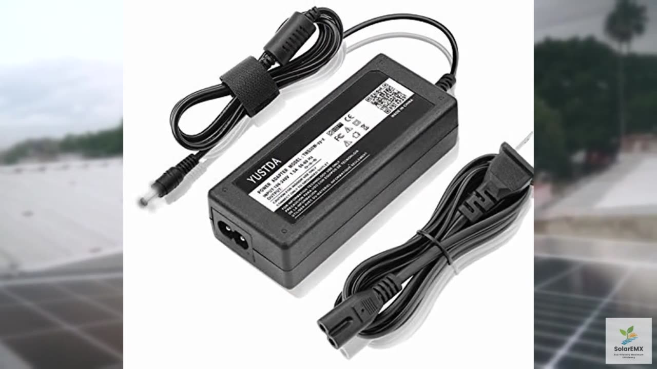Yustda 12V AC/DC Adapter Replacement for Suaoki Model: S601 220Wh/20000mAh Solar