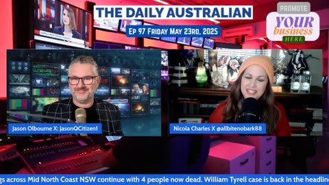 The Daily Australian Radio Show S2 Ep 97:FRIDAY May 23nd, 2025