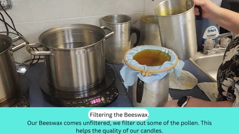 Our Candle Pouring Process