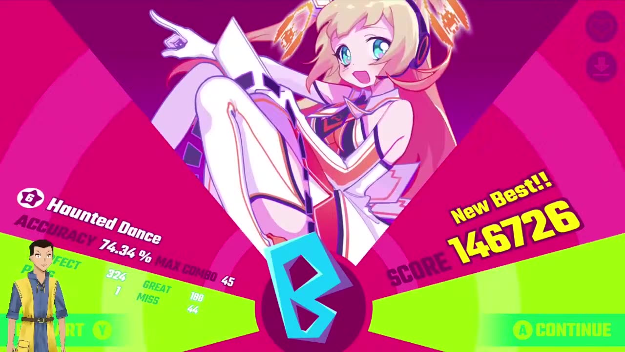 Muse Dash (Switch) day 127 Finally getting tired its nothing but fast mixed songs now!
