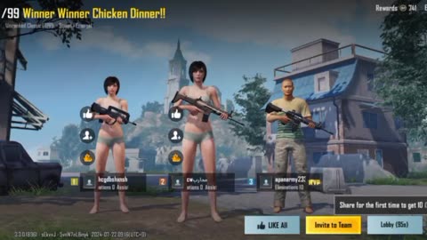 PUBG First time winner by me