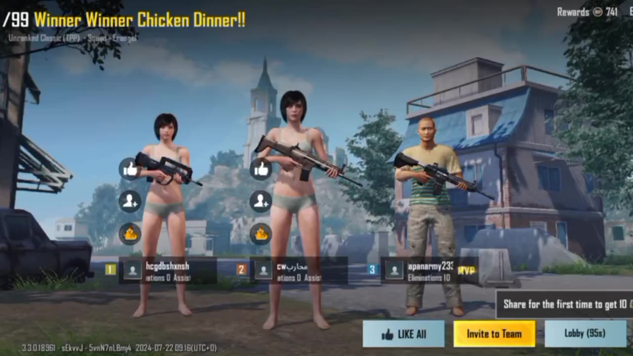 PUBG First time winner by me