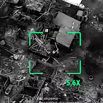 A paratrooper from the 82nd Airborne Assault Brigade of the Ukrainian Armed Forces