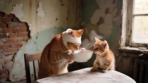 Mom Cat Rescues Trafficked Strays from Truck 🚚❤️ Brings Home | Heartwarming Tales Collection #cat