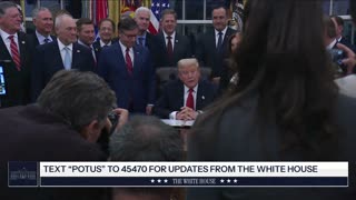 President Trump Signs Senate Amendment to H.R. 5371