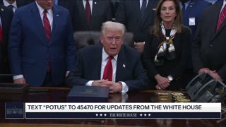 President Trump Signs Senate Amendment to H.R. 5371
