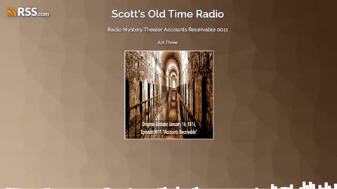 Radio Mystery Theater Accounts Receivable 0011