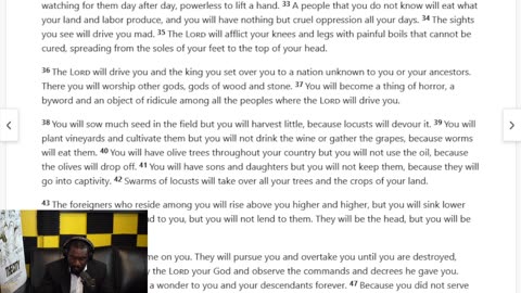 Weekly Word EP. 12 Deuteronomy 28: Should you receive G0DS Blessings without being Fully OBEDIENT!!?