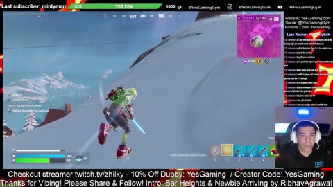 Star Wars on Fortnite Daily Show Live with Host DjS Oh YES! Gaming in Fishers