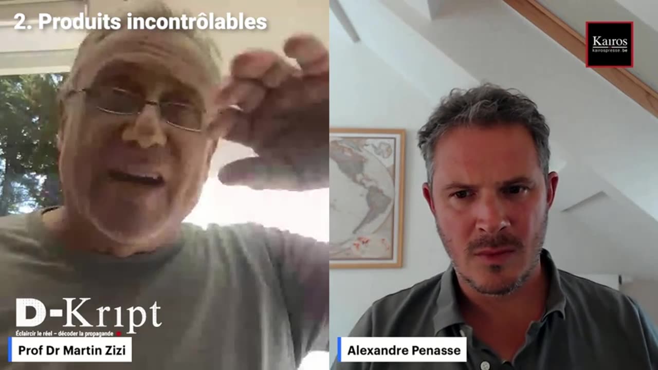 LES 5 DANGERS DE L'ARNm 2 sur 5 Produits incontrôlables kairos-est-en-direct