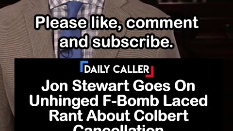 Jon Stewart Has Unhinged Profanity Laced Rant with Choir about Colbert Cancellation