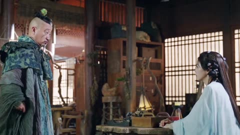 Fan Yue & Bai shou moonlight mystique old deamon and bai shou laughed episode 6