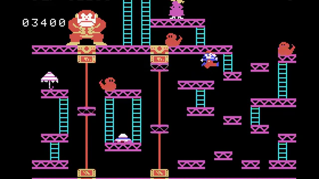 ColecoVision Longplay 001 Donkey Kong
