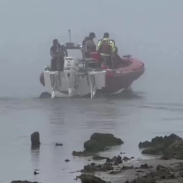 At least 3 people killed after Mexican military medical plane crashes into water near Galveston,
